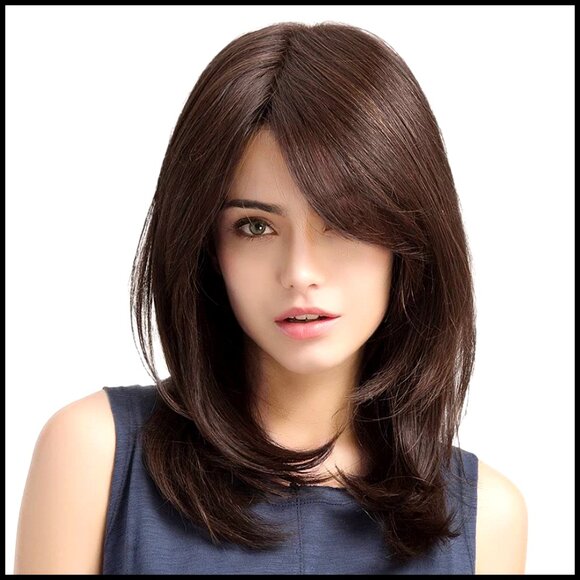 Long Layered Curly Wig Heat Resistant Synthetic Daily Party Cosplay Adjustable main image 6